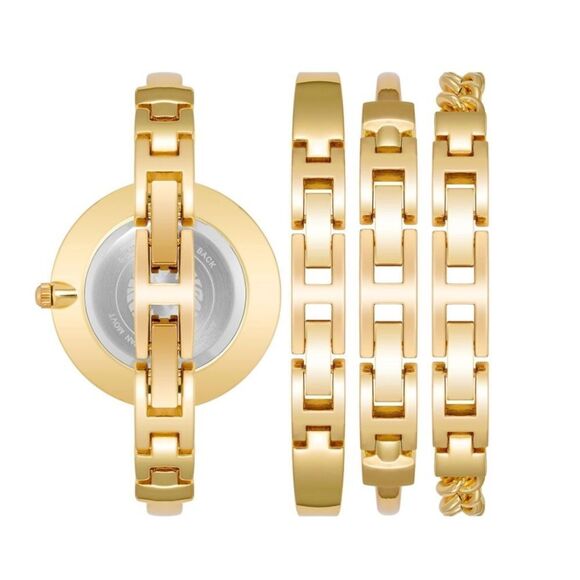 Stacking watch and bangle set - green - Picture 7 of 7